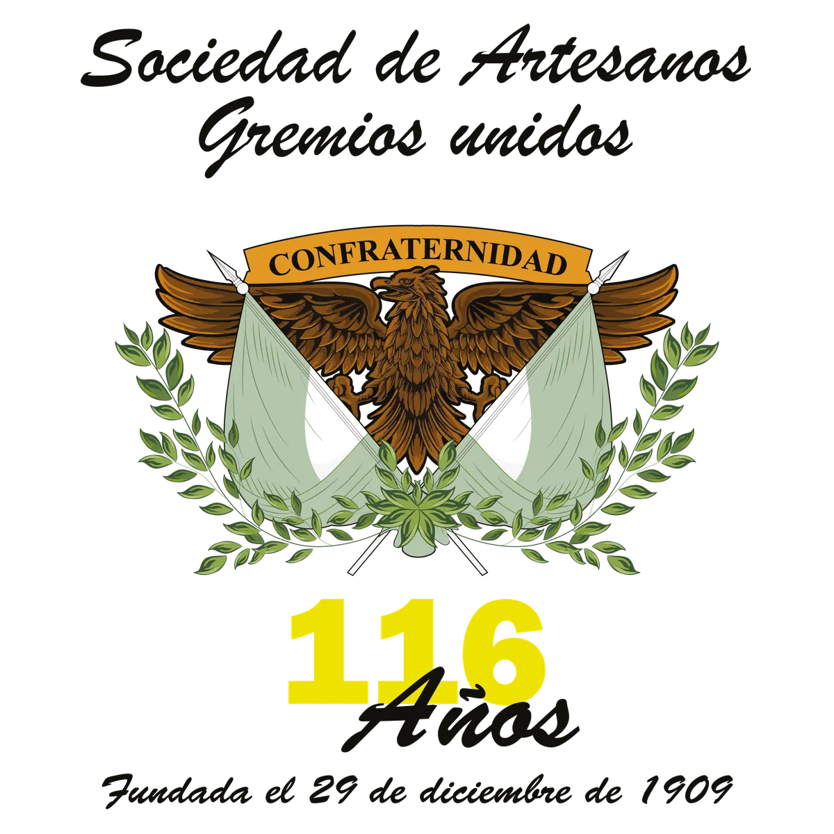 Logo 116 Años SAGU